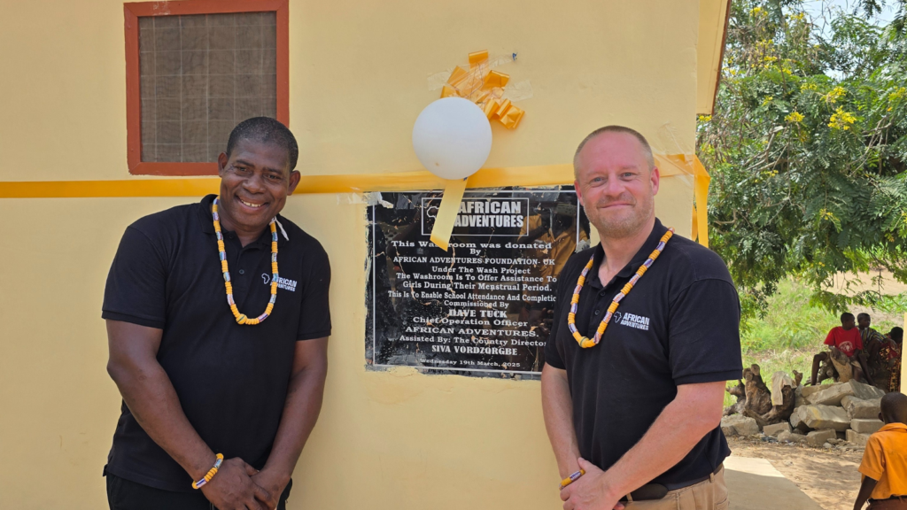 Siva Vordzorgbe, Ghana Director and Dave Tuck, Chief Operations Officer.
